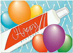 Birthday Cleaning Card D3081U-Y